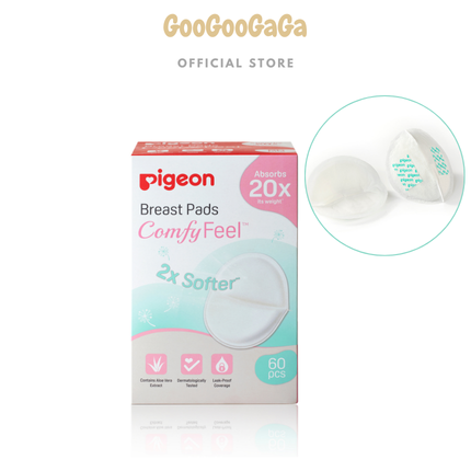PIGEON ComfyFeel Breast Pad 60pcs | Breastfeeding