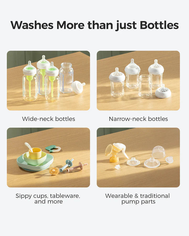 MOMCOZY KleanPal Pro Baby Bottle Washer and Sterilizer | Baby Steriliser & Warmer