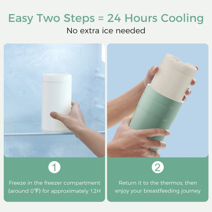 MOMCOZY Portable Breast Milk Cooler For Outdoor - 12OZ / 22OZ | Breastfeeding