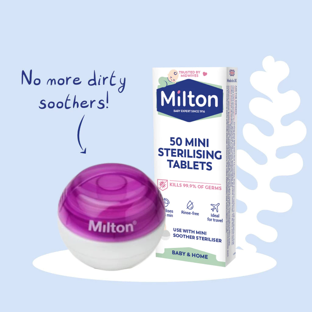 MILTON Mini Sterilizing Tablets - 50s | Cleaning & Sanitiser