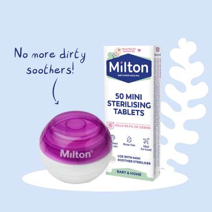 MILTON Mini Sterilizing Tablets - 50s | Cleaning & Sanitiser