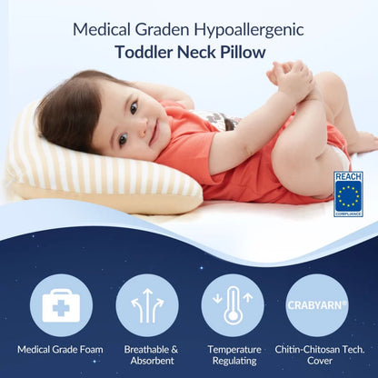 MAMAWAY Non-toxic Baby Toddler Neck Pillow (Mummy Must Have) | Nursing & Feeding Essential