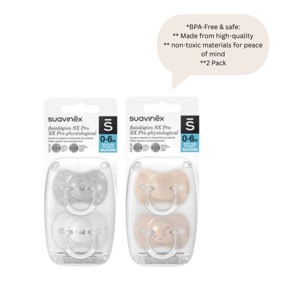 SUAVINEX Spread Joy SX Pro Silicone Soother (0-6months)  | Baby Feeding Essential