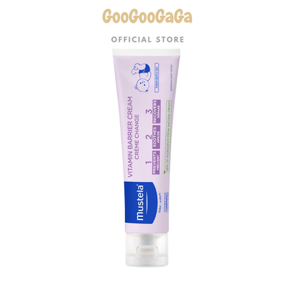 MUSTELA Baby Vitamin Barrier Cream (Diaper Cream)| Baby Skincare