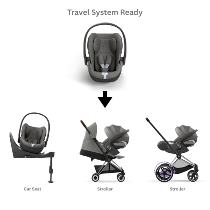 [PRE-ORDER] CYBEX Platinum Cloud T i-size (Infant Car Seat)  | Nursery & Baby Gear
