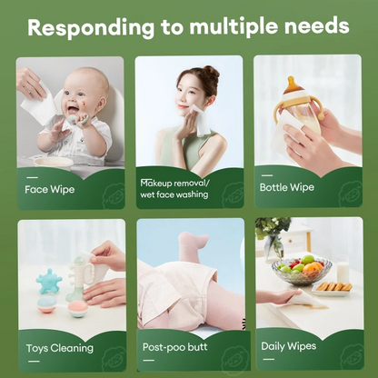 DEEYEO Disposable Facial Cotton Tissue/ Dry Wipes | Personal Care