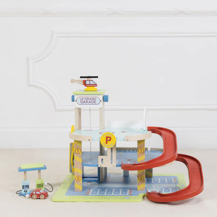 [Pre-Order]Le Toy Van Le Grand Wooden Garage | Wooden Toy