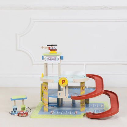 [Pre-Order]Le Toy Van Le Grand Wooden Garage | Wooden Toy
