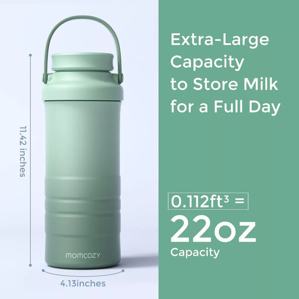 MOMCOZY Portable Breast Milk Cooler For Outdoor - 12OZ / 22OZ | Breastfeeding