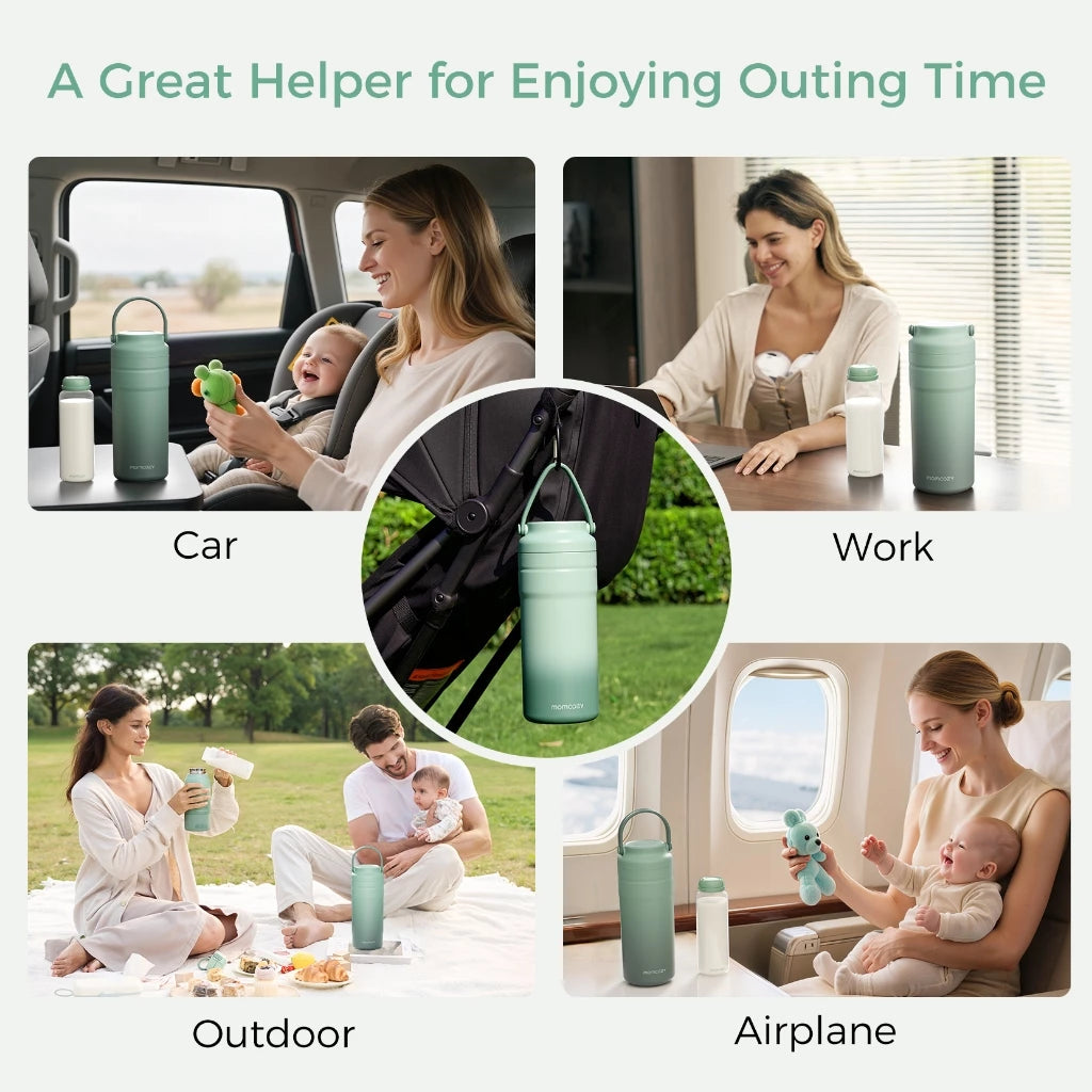 MOMCOZY Portable Breast Milk Cooler For Outdoor - 12OZ / 22OZ | Breastfeeding