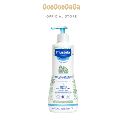 MUSTELA Gentle Cleansing Gel with Avocado 500ml | Baby Skincare