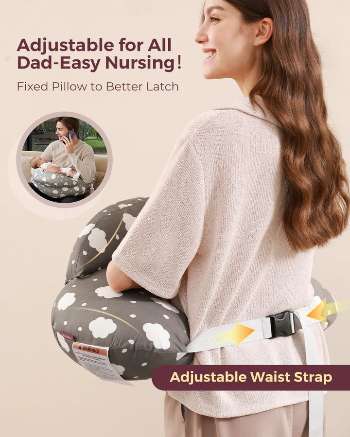 MOMCOZY Adjustable Nursing Pillow (Mummy Must Have) | Feeding Essential