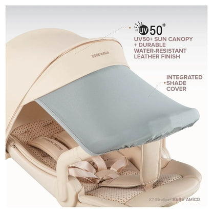 [PRE-ORDER] BEBE' AMICO X7 Stroller  | Nursery & Baby Gear
