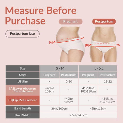 MAMAWAY Nano Bamboo Postnatal Recovery & Support Belly Band | Postnatal Essential