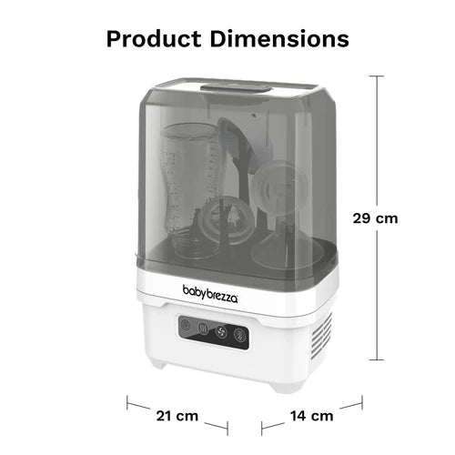 BABY BREZZA Portable Sterilizer Dryer Mini  | Baby Steriliser & Warmer