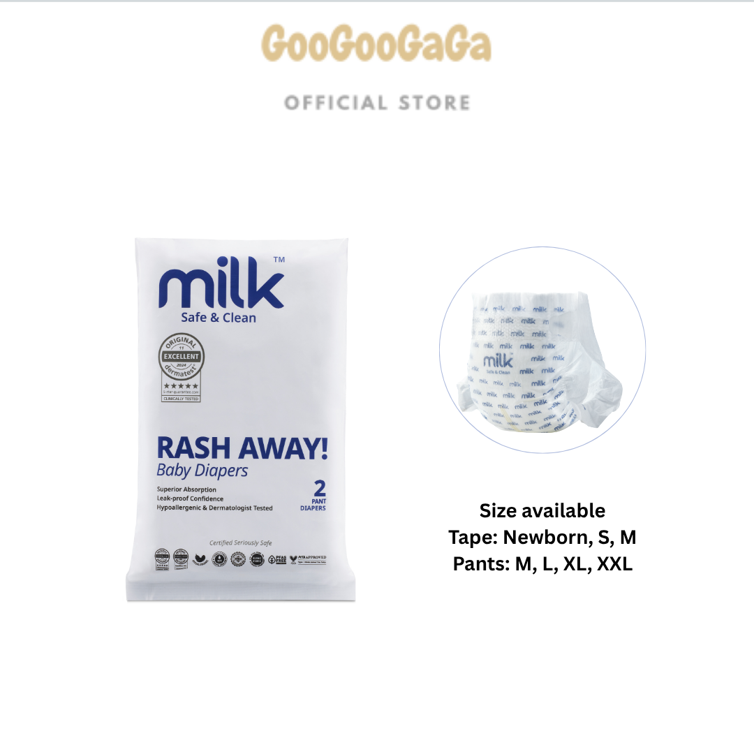 MILK Baby Diapers Trial Pack (Tape/Pant) | Diapering