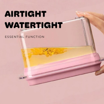 ANKOU Air Tight Milk Powder Container with Scraper - Rectangle | Feeding Essentials