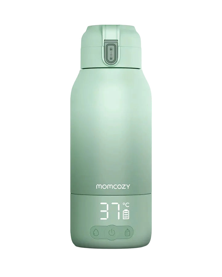 MOMCOZY Superfast Portable Breast Milk & Water Warmer for Travel | Breastfeeding