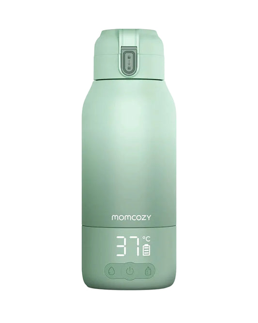 MOMCOZY Superfast Portable Breast Milk & Water Warmer for Travel | Breastfeeding