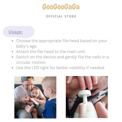 HAAKAA Baby Nail Care Set (Nail Trimmer) | Cleaning & Sanitisers