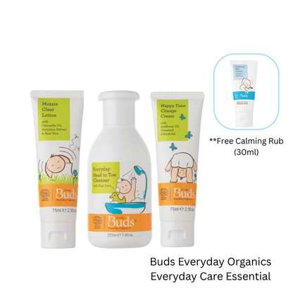 BUDS ORGANIC Buds Everyday Organics Everyday Care Essential | Baby Skincare