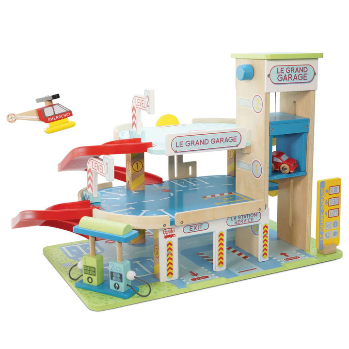 [Pre-Order]Le Toy Van Le Grand Wooden Garage | Wooden Toy