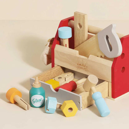 [Pre-Order]Le Toy Van Wooden Tool Box & Tools | Wooden Toy