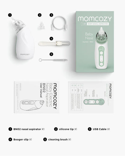 MOMCOZY Baby Nasal Aspirator (Baby Healthcare) | Baby Care Essential