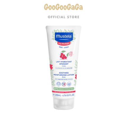 MUSTELA Soothing Moisturizing Lotion for very Sensitive Skin 200ml | Baby Skincare