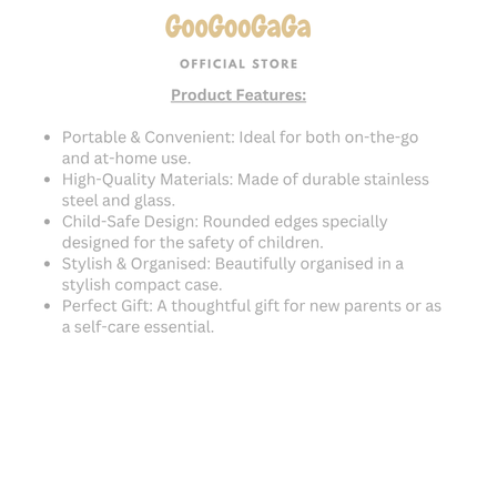 HAAKAA Pear-fect Manicure Kit (Nail Clipper) | Cleaning & Sanitiser