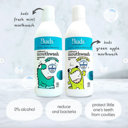 BUDS ORGANIC Buds For Kids Organic Shower Gel Dual Pack| Baby Skincare