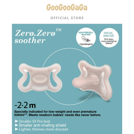 SUAVINEX Zero Zero New Born Starter Set (Milk Bottle + Soother) | Baby Feeding