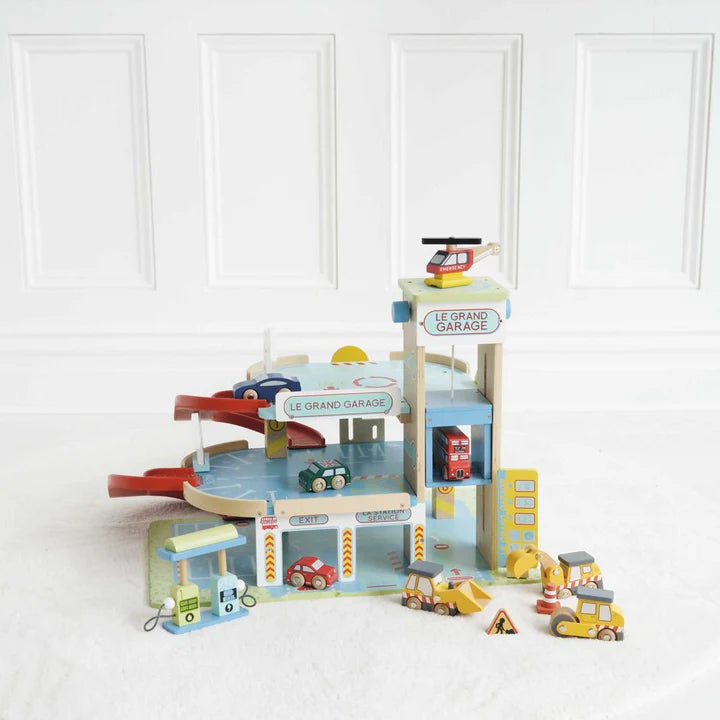 [Pre-Order]Le Toy Van Le Grand Wooden Garage | Wooden Toy