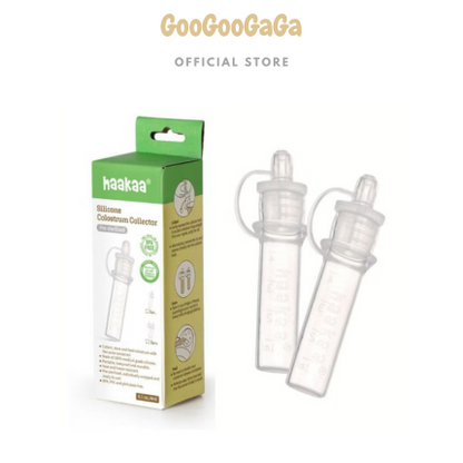 HAAKAA Silicone Colostrum Collector Set (4ml) | Breastfeeding