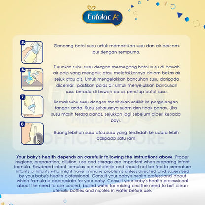 Enfalac Step 1 Formula Milk (Baby Milk Powder)| Milk & Food