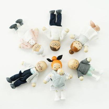 [Pre-Order] Le Toy Van Wooden Dolls House Family | Wooden Toy