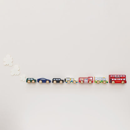 [Pre-Order] Le Toy Van London Toy Car Set | Wooden Toy