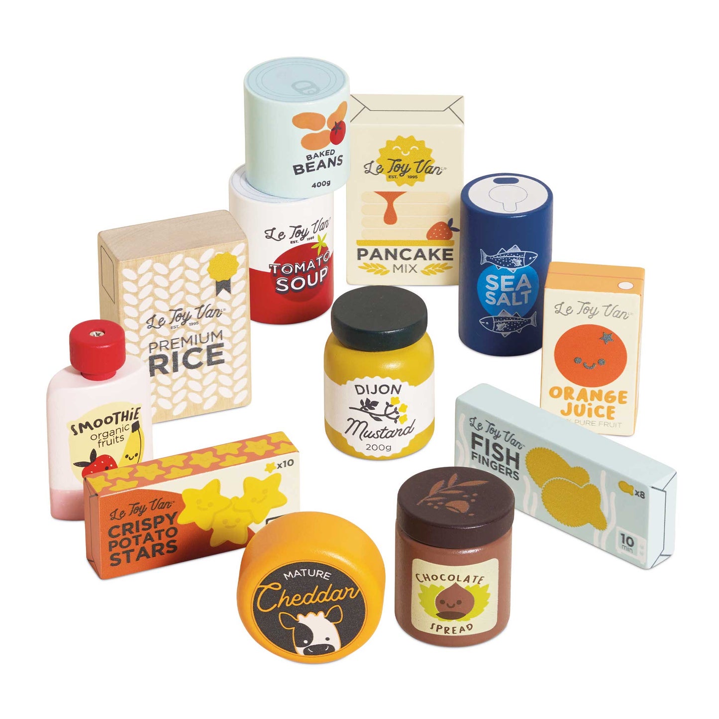 [Pre-Order] Le Toy Van Supermarket Grocery Weekly Shop | Wooden Toy