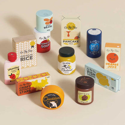 [Pre-Order] Le Toy Van Supermarket Grocery Weekly Shop | Wooden Toy