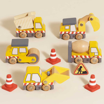 [Pre-Order] Le Toy Van Wooden Construction Vehicles | Wooden Toy