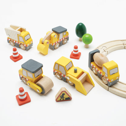 [Pre-Order] Le Toy Van Wooden Construction Vehicles | Wooden Toy