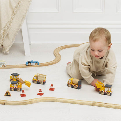 [Pre-Order] Le Toy Van Wooden Construction Vehicles | Wooden Toy