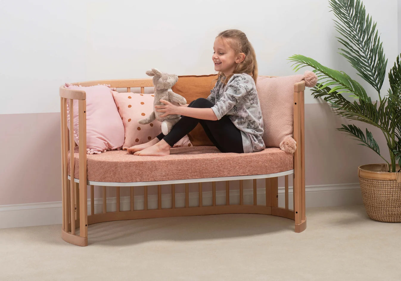BOORI Oasis Oval Cot (Baby Cot/ Bedding) | Baby Gear