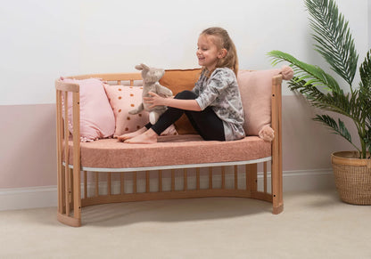 BOORI Oasis Oval Cot (Baby Cot/ Bedding) | Baby Gear