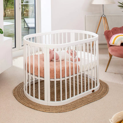 BOORI Oasis Oval Cot (Baby Cot/ Bedding) | Baby Gear