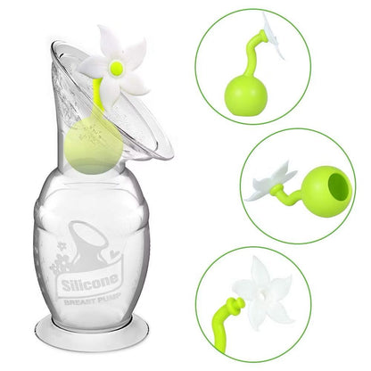 HAAKAA Silicone Breast Pump Flower Stopper (Accessories) | Breastfeeding