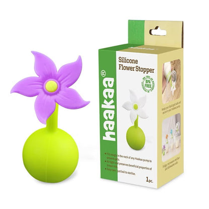HAAKAA Silicone Breast Pump Flower Stopper (Accessories) | Breastfeeding