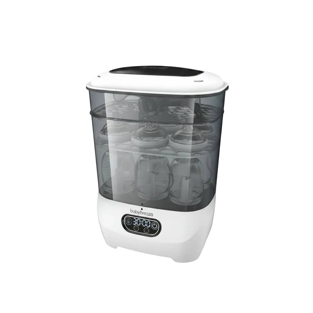 baby brezza milk bottle steriliser