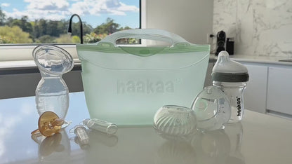 Haakaa Multipurpose Steamer & Sterilizer Bag | Baby Steriliser & Warmer