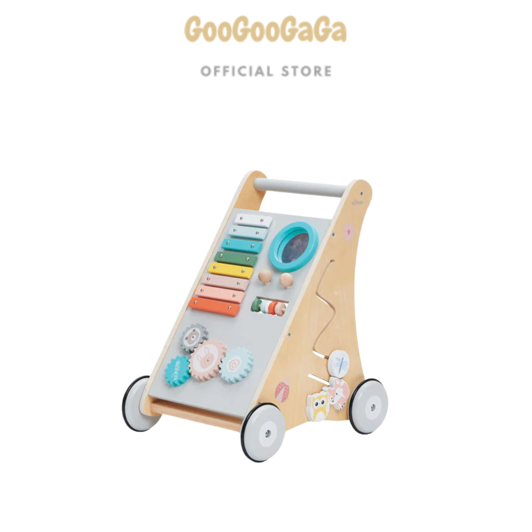 (PRE-ORDER) Bubble Wooden Activity Play Walker  | Play & Activity Essentials